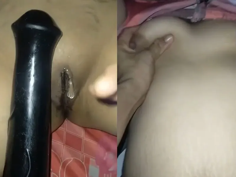 Cô bạn gái xinh tươi vú to bím múp thẩm du bằng sextoy cực sướng