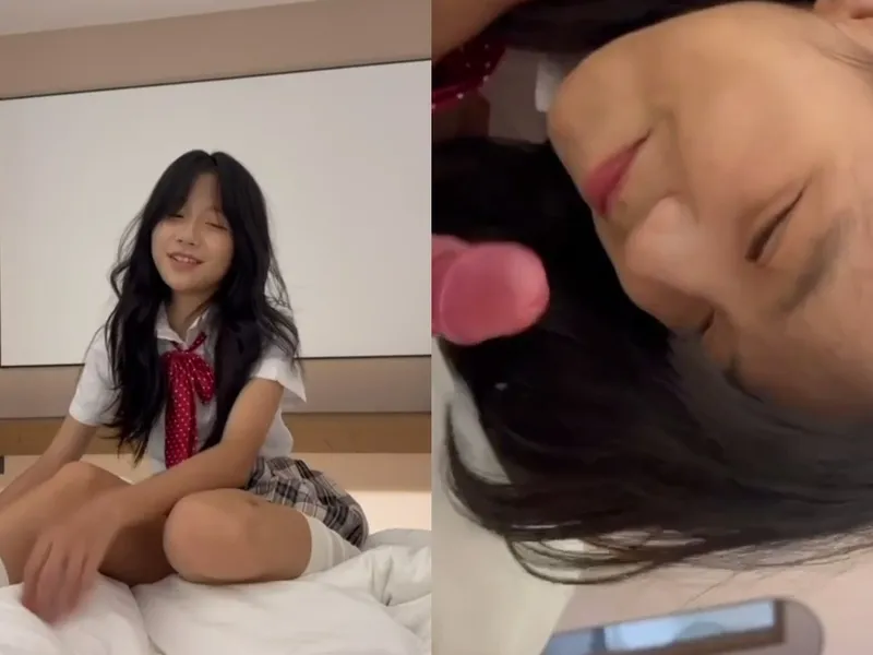 Em loli dễ thương liếm dương vật biến em thành con em đào nứng lồn p1